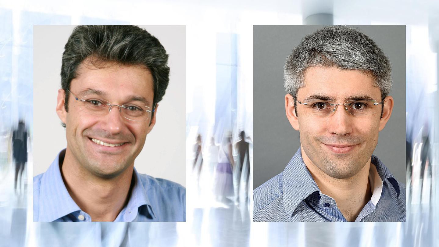 Profs Fabio Nobile and  Jean-Philippe Brantut