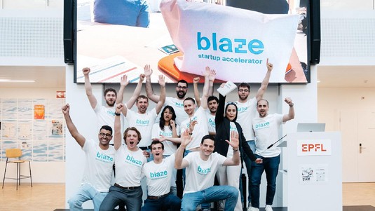 blaze team at their Award Ceremony in May 2023 © EPFL