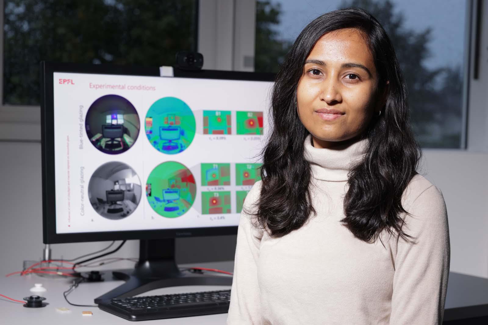 Sneha Jain © 2023 EPFL / Alain Herzog.