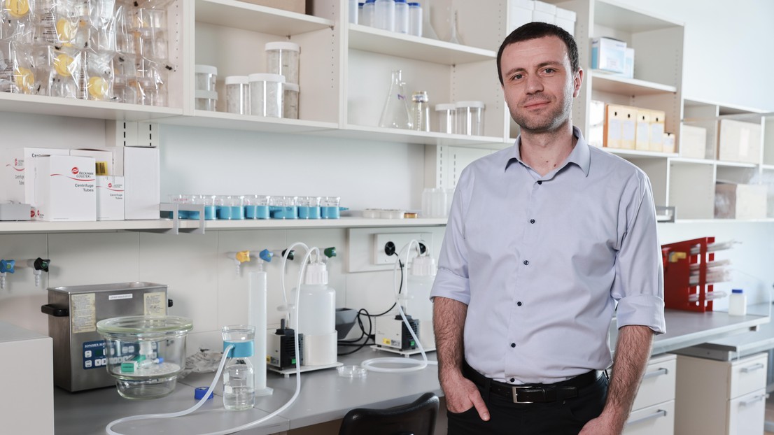 Aleksandar Antanasijevic. Credit: Alain Herzog (EPFL)