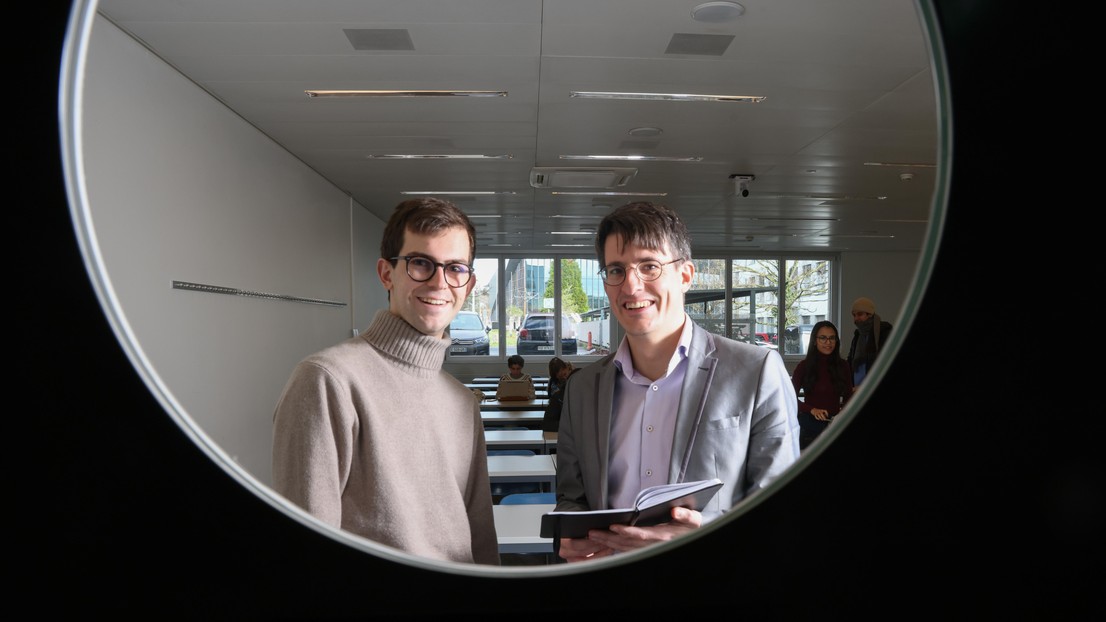 Baptiste Lecoeur and Johan Rochel - 2023 EPFL/Alain Herzog  - CC-BY-SA 4.0