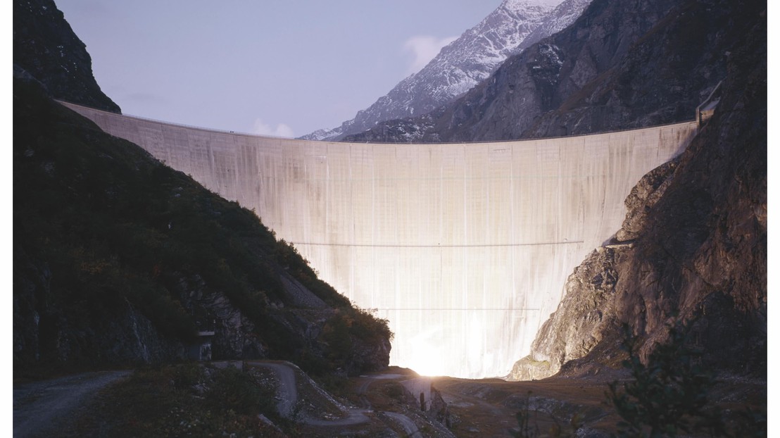 Barrage de Mauvoisin. Photographie Henri Germond, CC