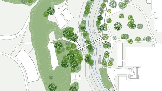Plan de situation du projet. © 2023 LAST/EPFL