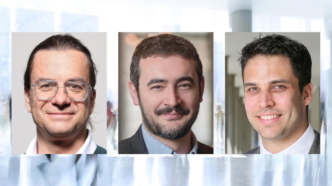 Profs Matthieu  Wyart, Giuseppe  Carleo and Christian Theiler