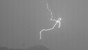 High-speed camera image of an upward positive lightning flash © EMC EPFL CC BY SA
