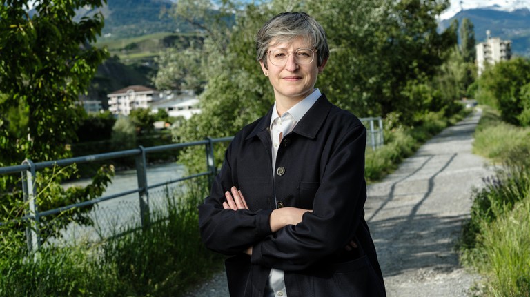 Sara Formery est architecte et post-doctorante à l'EPFL. © François Wavre, Lundi 13