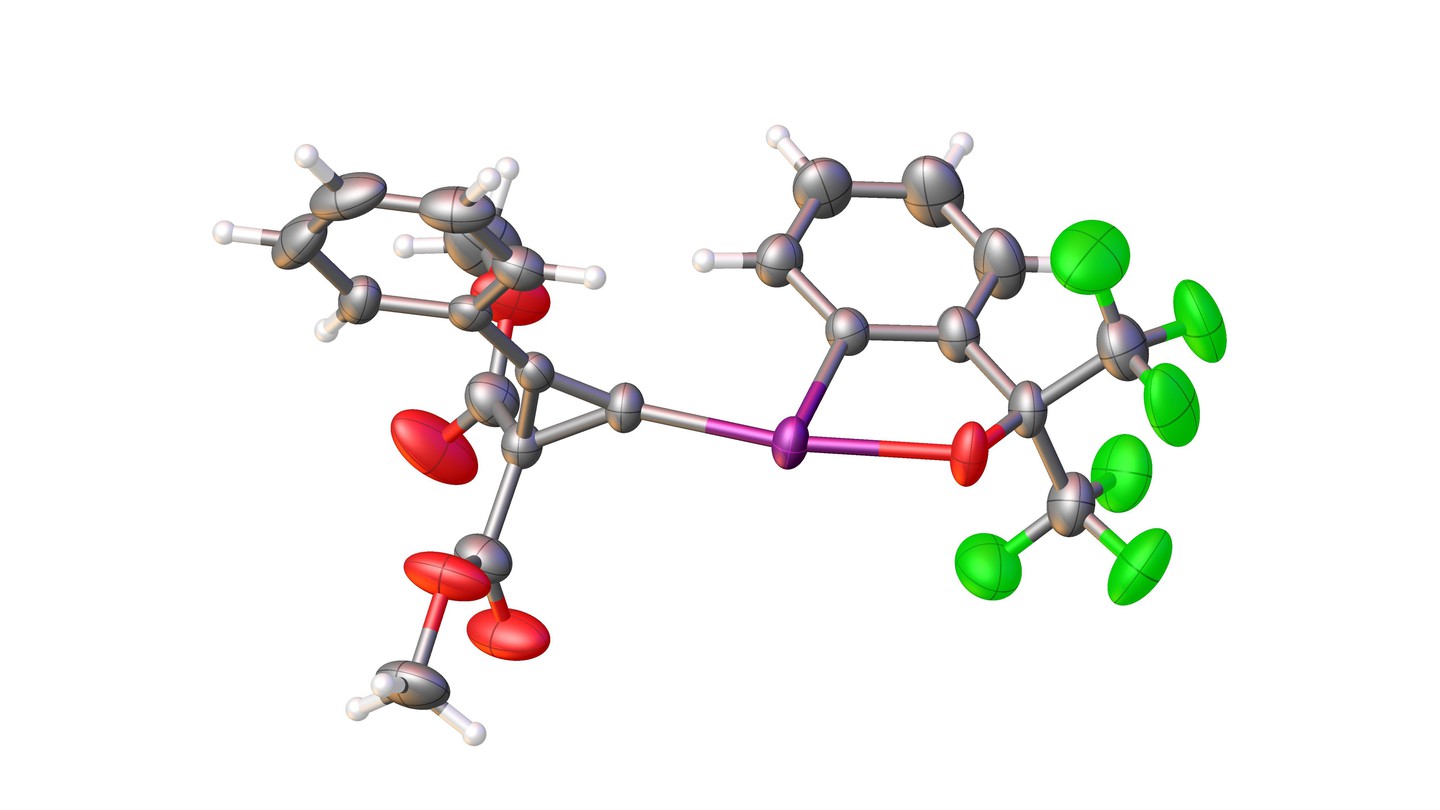 The chemical structure of the reagent. Credit: X. Li (EPFL)
