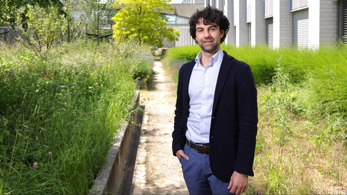 Gabriele Manoli est professeur assistant à l'EPFL. © 2024 EPFL / Alain Herzog