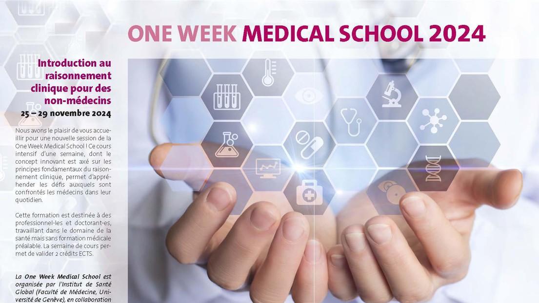 © 2024 https://www.unige.ch/medecine/isg/teaching/one-week-medical-school/program