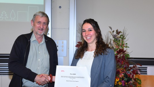 Romana Paganini - Prix IGSO © Bertrand Rey 2024 EPFL