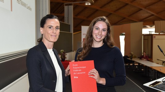 Caroline Heitmann, Prix SGEC © 2024 EPFL/Shawnee Bardet