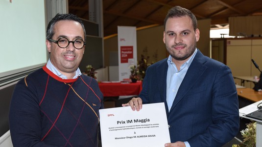 Diogo De Almeida Sousa, Prix IM Maggia © 2024 EPFL/Shawnee Bardet