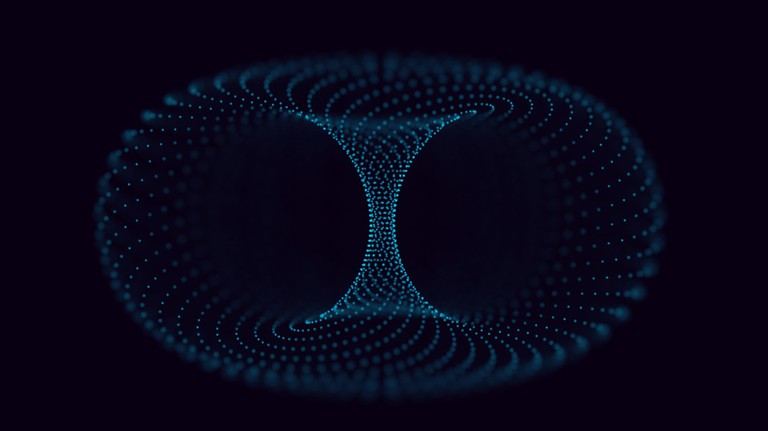 Depiction of a torus geometric shape © iStock