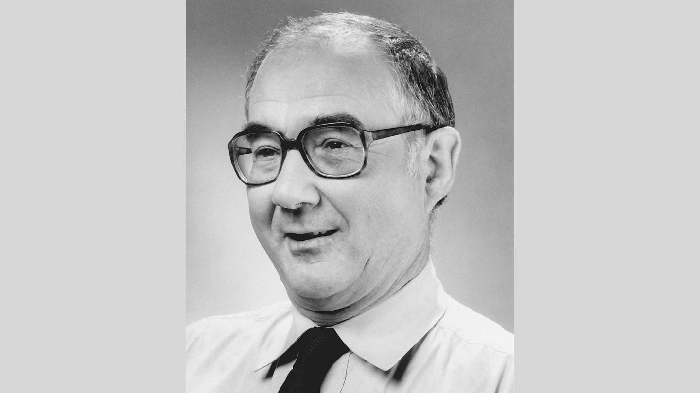 Le Professeur Leopold Pflug en 1996. © Alain Herzog / 1996 EPFL