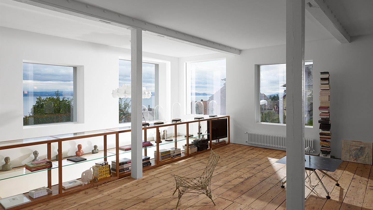 Reconversion d’une remise en habitation, Neuchâtel © frundgallina architectes