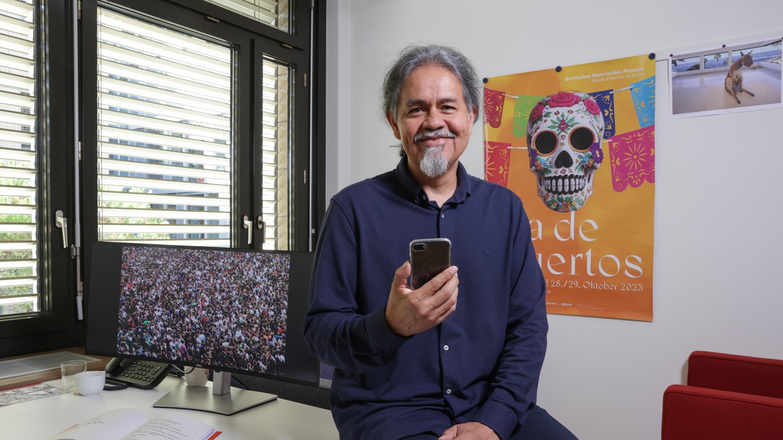 Daniel Gatica-Perez, best teacher in the digital humanities section for 2024 - 2025 EPFL/Alain Herzog - CC-BY-SA 4.0