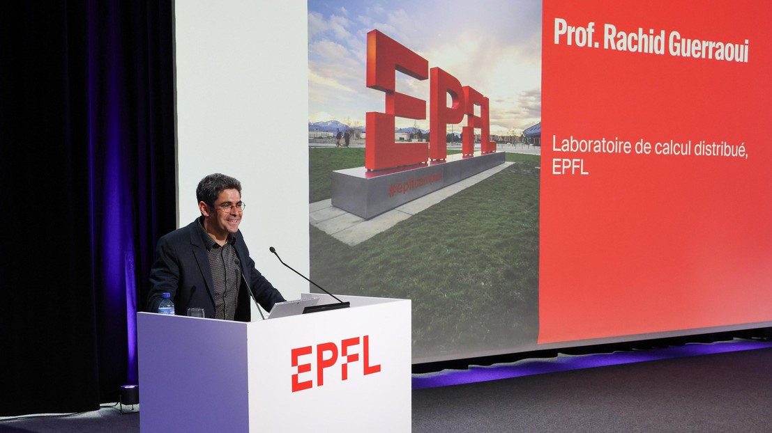 Professor Rachid Guerraoui  © 2025 EPFL/Alain Herzog - CC-BY-SA 4.0