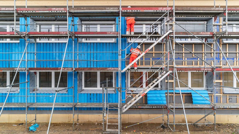 Rénovation et extension d’une école à Uster © Martin Zeller/baubüro in situ