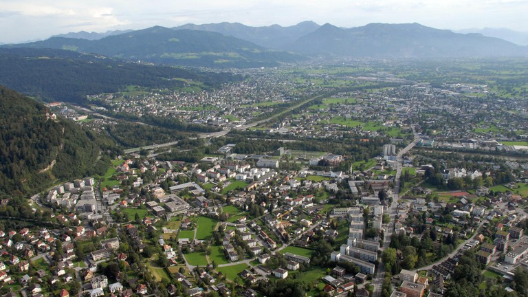 Vue aérienne de l’urbanisation dans la région du Lac de Constance © EPFL / LAST