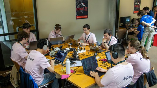 Teams competing in the 2025 LakeCTF © 2025 EPFL/ Léo Noa Riccio