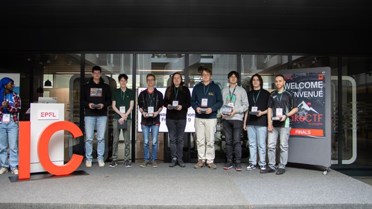 Second place at the 2025 LakeCTF © 2025 EPFL/ Léo Noa Riccio