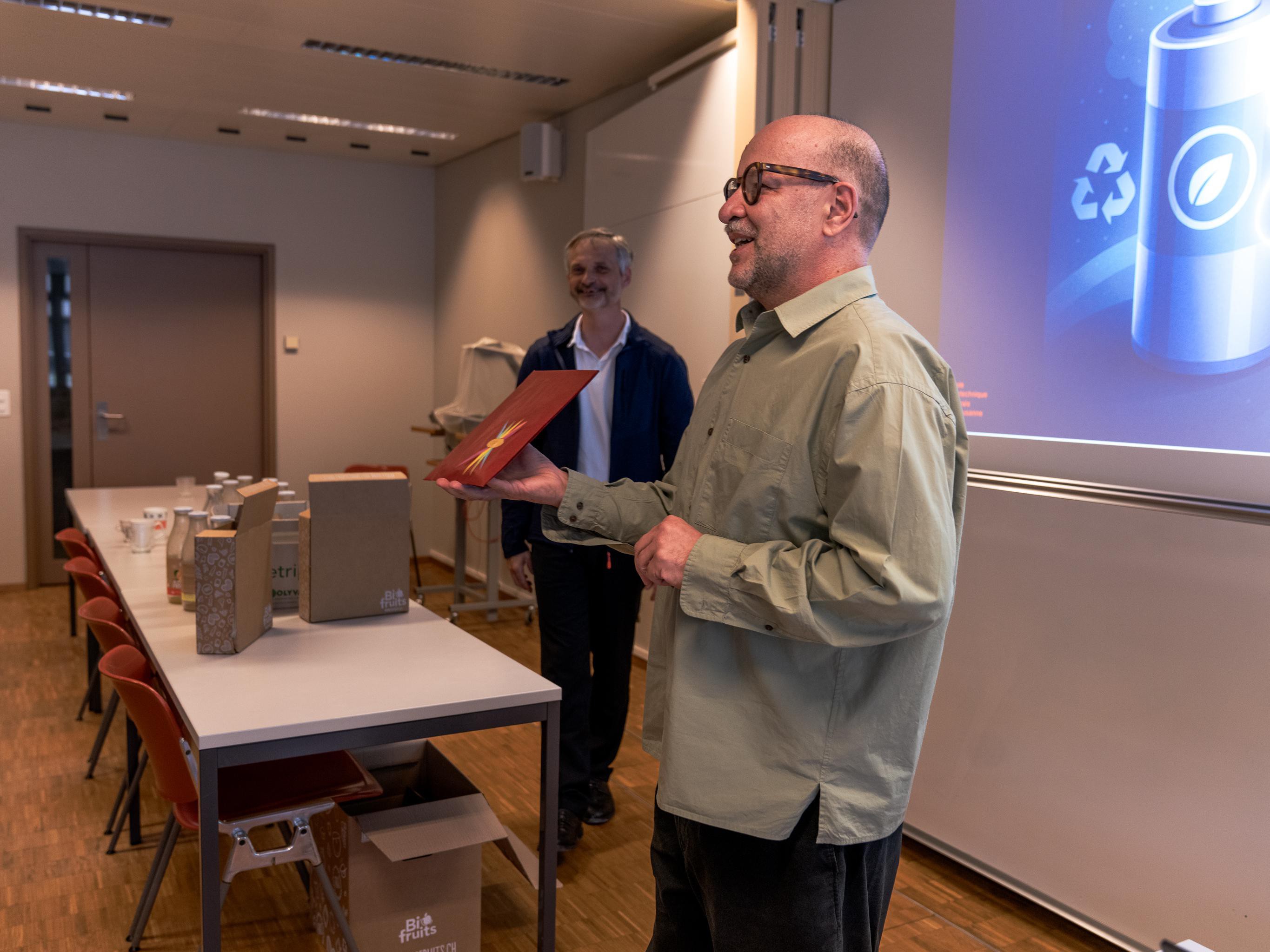 Martyn Wakeman (left) and Yves Leterrier © Adrian Alberola Campailla