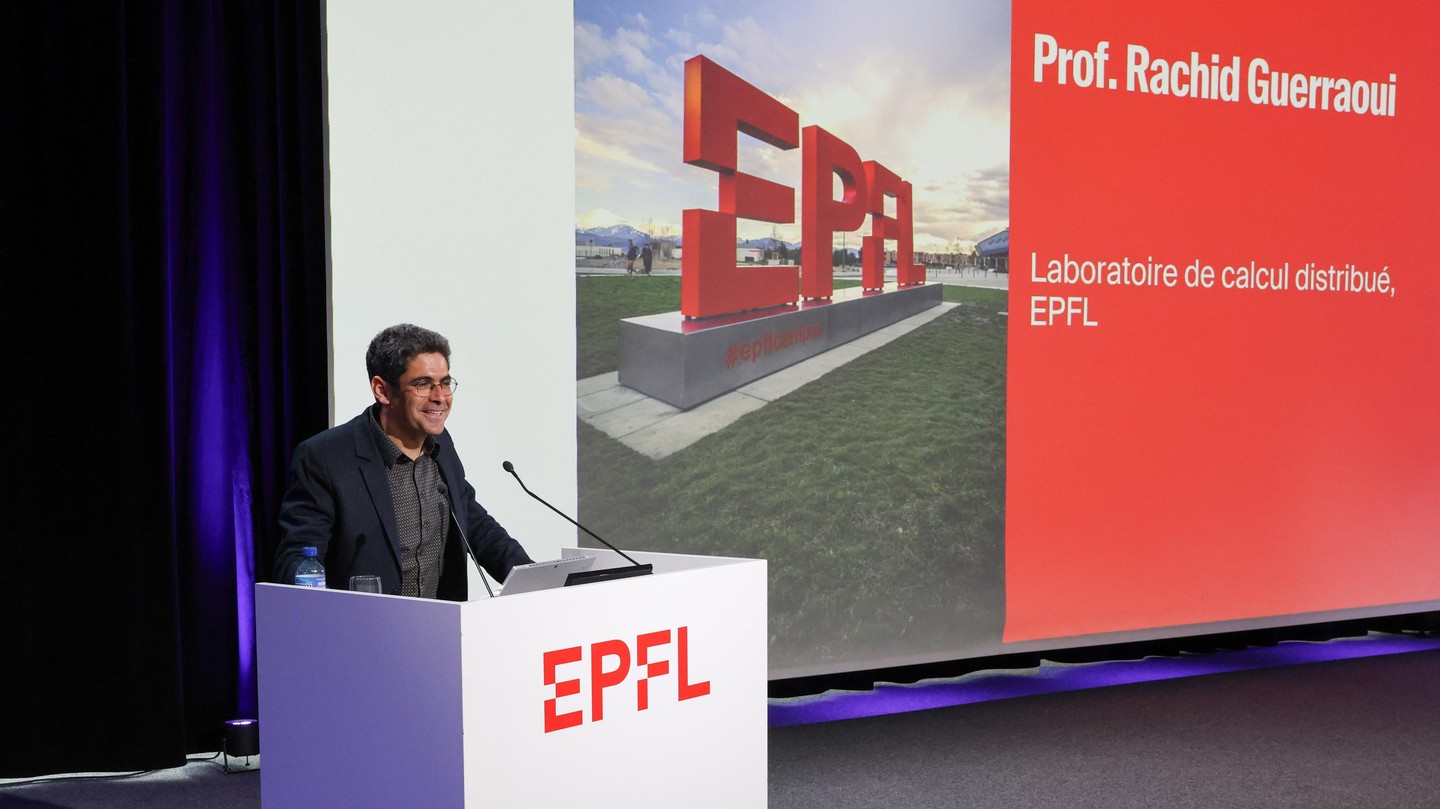 Professor Rachid Guerraoui © 2025 EPFL/Alain Herzog - CC-BY-SA 4.0