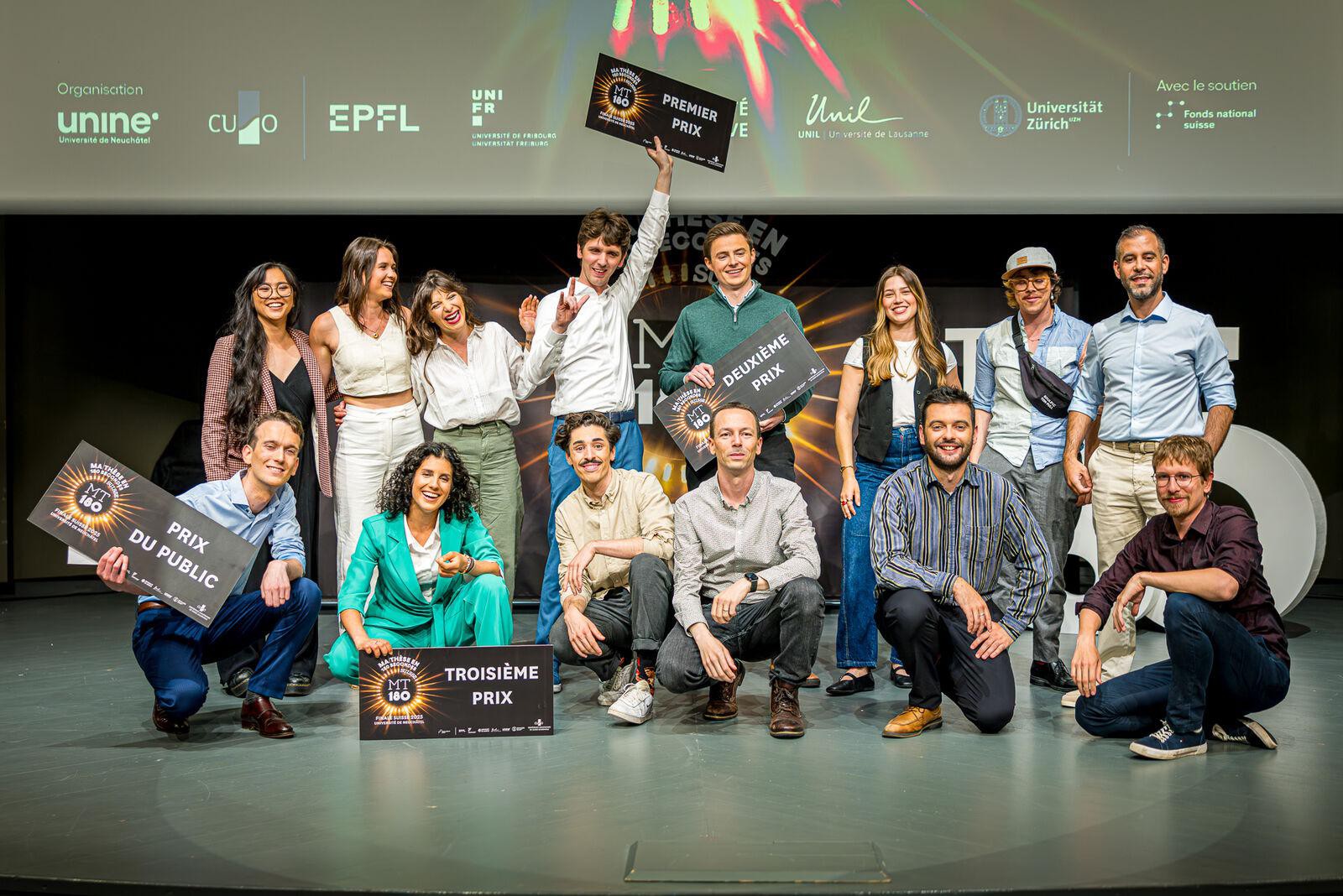 Finalists MT180 Suisse 2025 © 2025 M. Cafioso