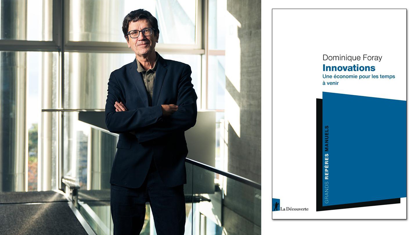 Dominique Foray, honorary professor at EPFL, explores the current challenges surrounding innovation in his latest book.  © Thomas Baumann