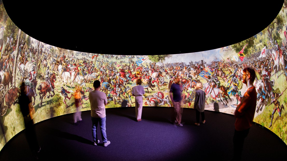 La Panorama Terapixel: istallation interactive 360 degrés du Panorama de la Bataille de Morat - 2025 EPFL - CC-BY-SA 4.0
