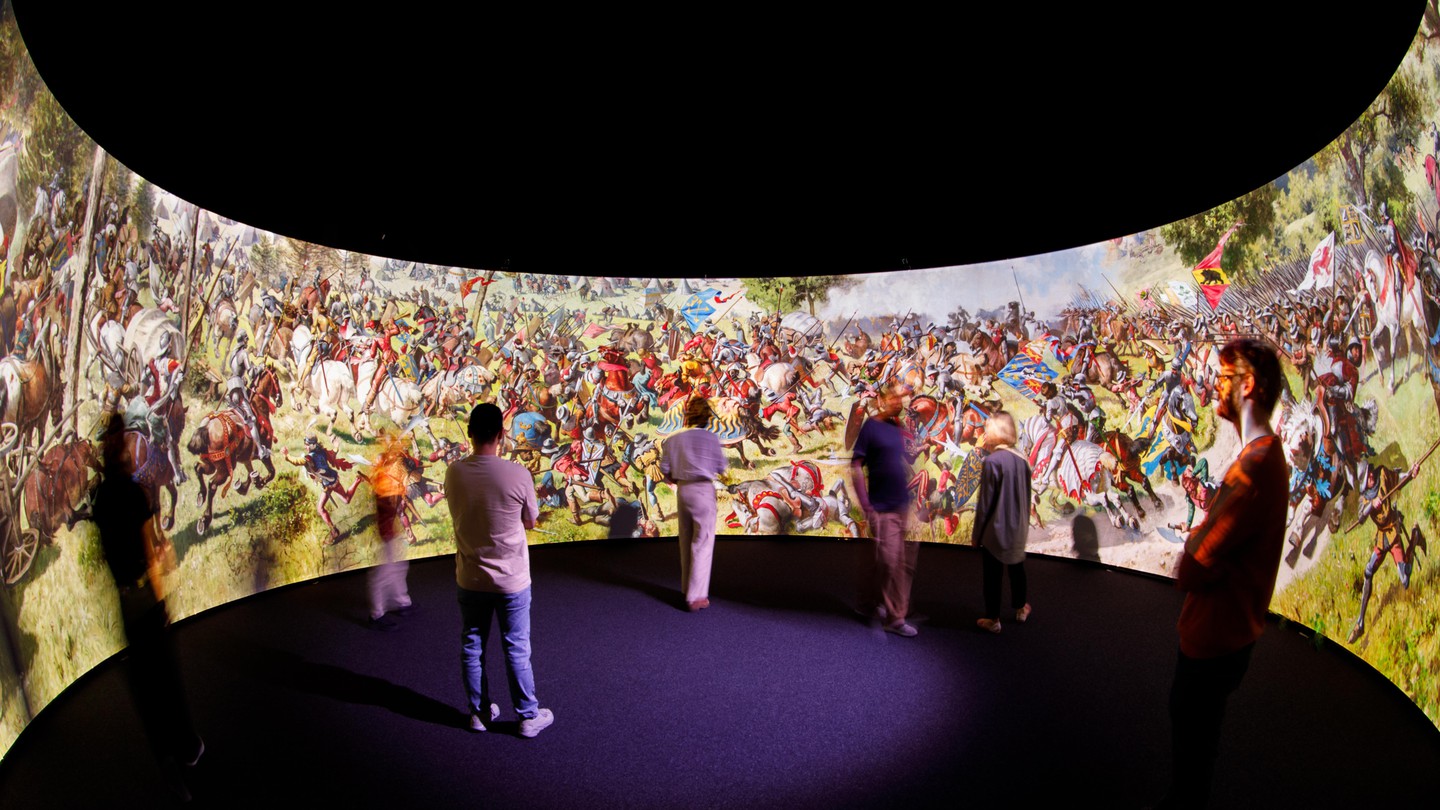 La Panorama Terapixel: istallation interactive 360 degrés du Panorama de la Bataille de Morat - 2025 EPFL - CC-BY-SA 4.0