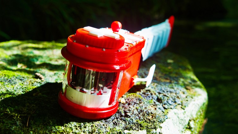 The larval zebrafish robot, Zbot. 2025 BioRob EPFL CC BY SA 4.0