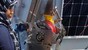 Dr. Kathun preparing the "EXO" for sample collection. © 2025 EPFL/Koami Gafan