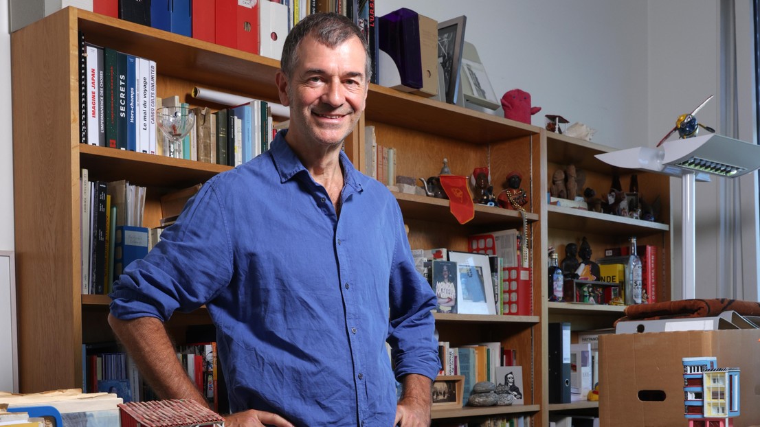 Yves Pedrazzini, from the Laboratory of Urban Sociology. 2025 EPFL/Alain Herzog - CC-BY-SA 4.0