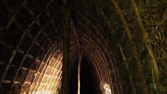 Reconstruction of a Hare Paenga on Easter Island. 2025 EPFL/Chloé Joly-Pottuz - CC-BY-SA 4.0