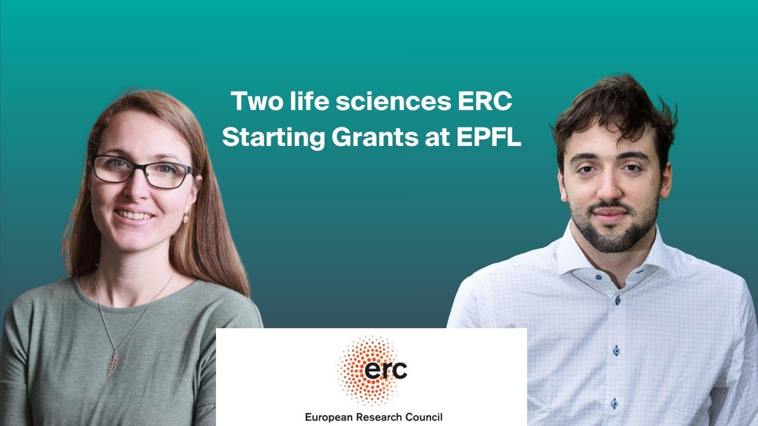 Milena Schuhmacher and Gioele La Manno. Credit: EPFL Milena Schuhmacher and Gioele La Manno. Credit: EPFL