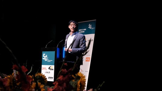 STI Professor Daryl Yee. 2025 Michael Mitchell EPFL CC BY SA