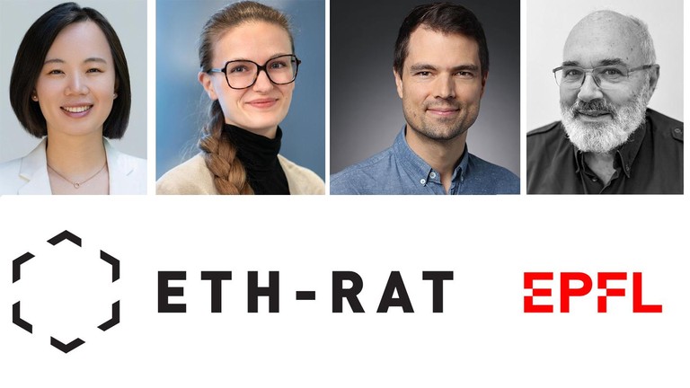 Rachel (Zhuojun) Huang, Zuzanna Kozicka, Nicolas Boumal, François Labourie. Crédit: EPFL