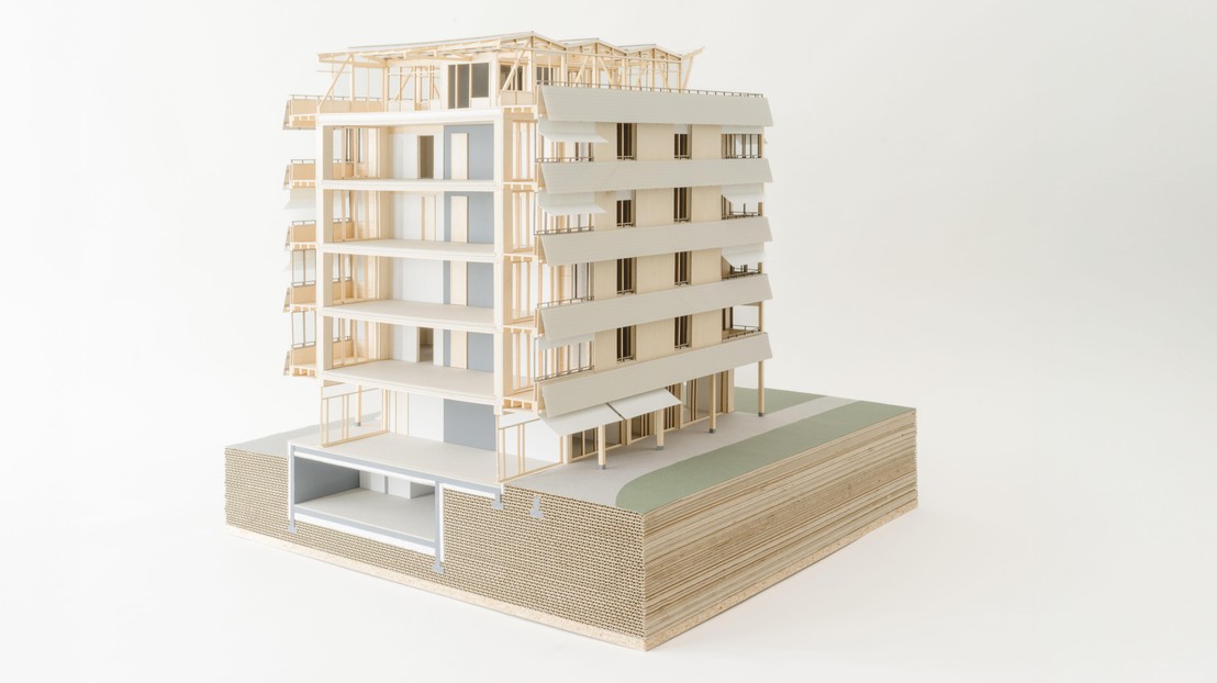 Maquette réalisée pour le projet de recherche Habitat symbiotique © 2025 LAST-EPFL