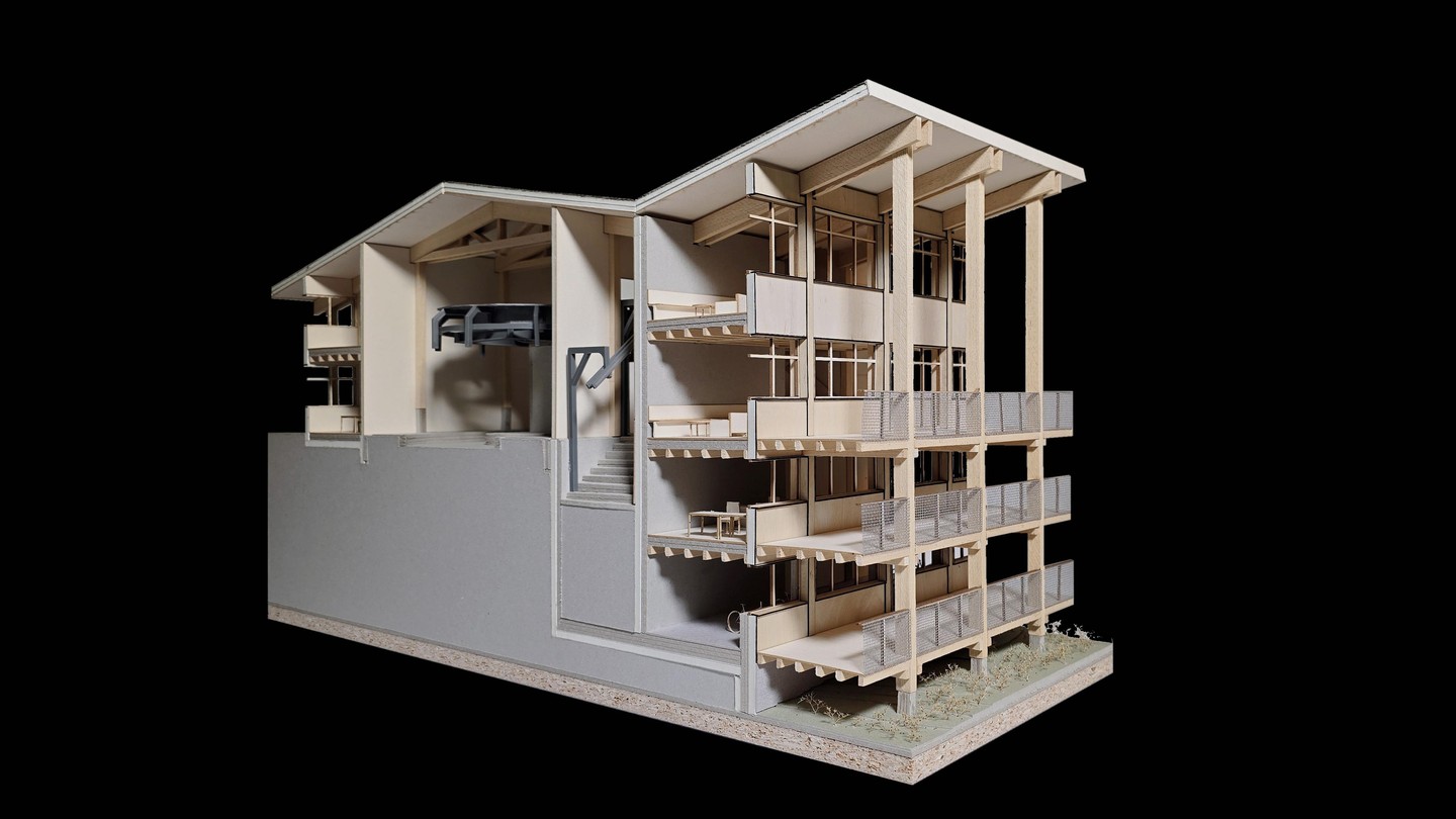 Maquette de détail © EPFL / PDM Gautier Pierrat