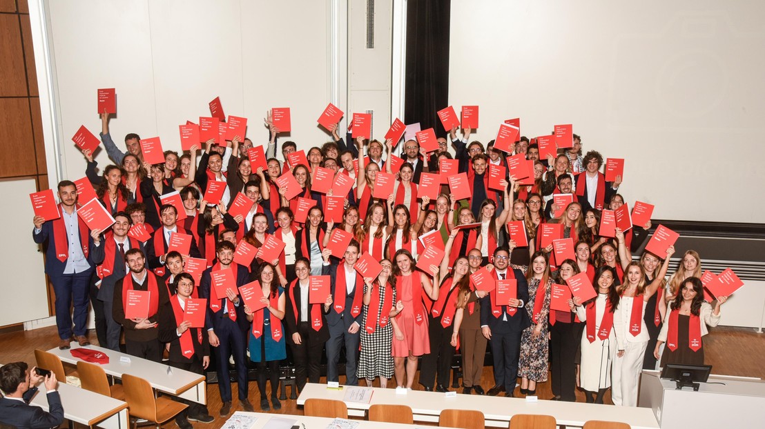 The SV Master graduates © 2025 EPFL The SV Master graduates © 2025 EPFL