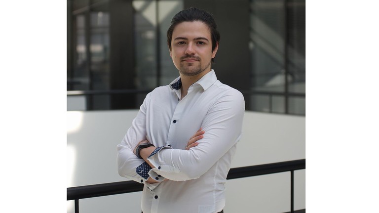 Robotics master's student Alexandre Viegas. 2025 EPFL/Alexandre Viegas CC BY SA