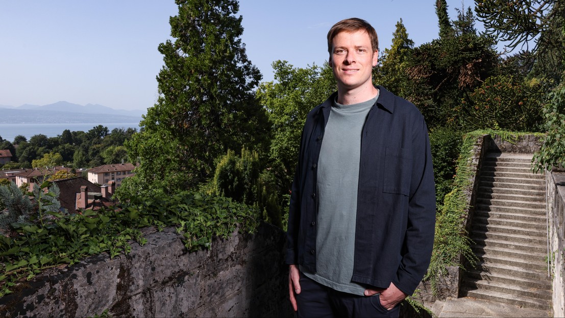 Clément Cattin is PhD student in architecture at EPFL. 2025 EPFL/Alain Herzog - CC-BY-SA 4.0
