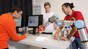 (Left-right): Selman Sakar, Julian Raub, and Mehdi Ali Gadiri. 2025 EPFL/Alain Herzog CC BY SA