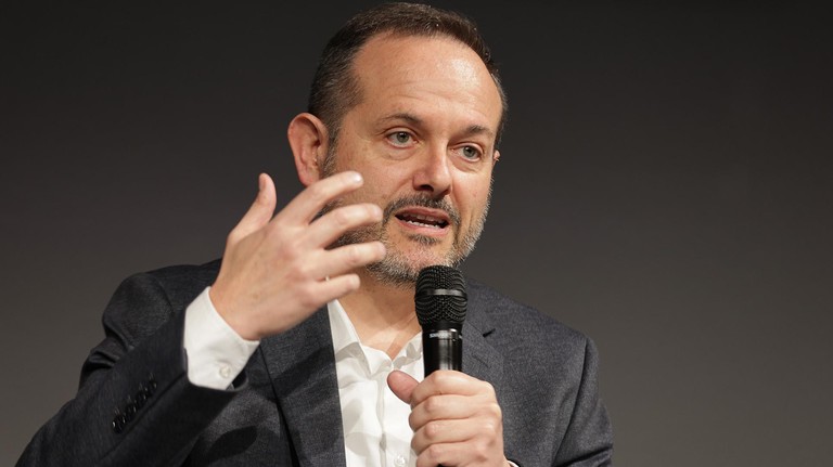 Vincenzo Savona, professeur au Laboratoire de physique théorique des nanosystèmes à l'EPFL. 2025 EPFL/Murielle Gerber - CC-BY-SA 4.0