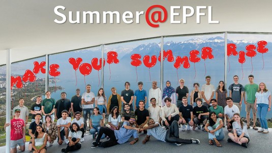 Summer@EPFL cohort 2025 © 2025 EPFL /Paolo Ienne