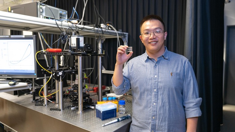 Yunfei Teng. 2025 EPFL/Titouan Veuillet CC BY SA