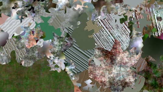 Sampled from a random procedural image model called Vibrant Leaves © 2025 EPFL/Raphael Achdou