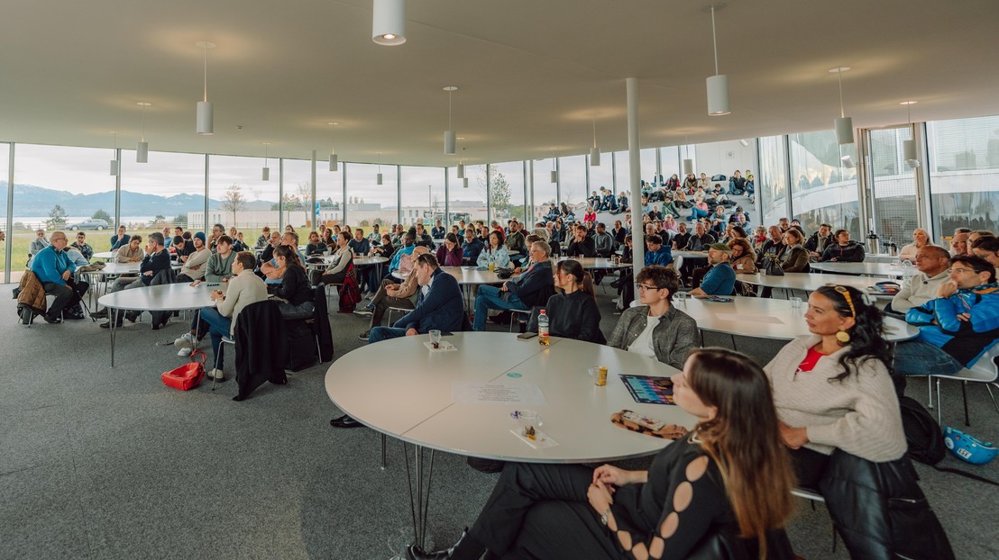 © 2024 EPFL/Adrien Buttier- CC-BY-SA 4.0 Horizon Santé, une journée tout public comme l'étaient les journées de l'IA.