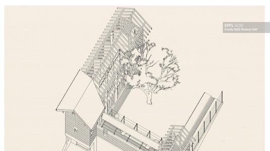 Roland Gay, Maison unifamiliale H., Monthey (ACM EPFL)